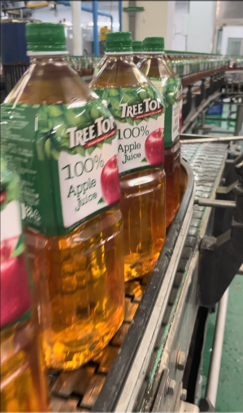 Beverage production line